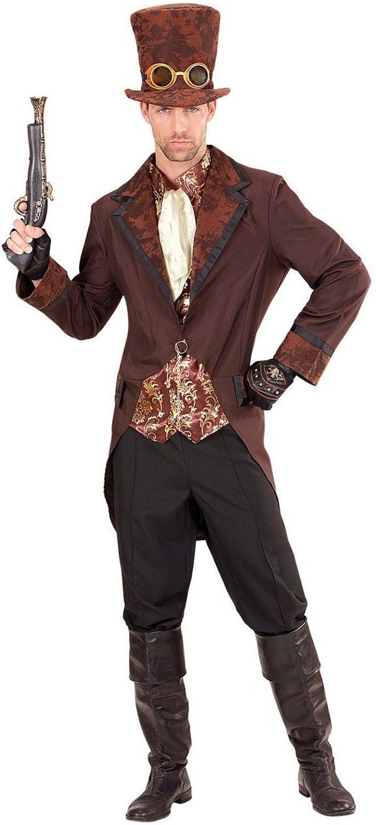 Steampunk Kostuum | Techo Jacko Steampunk | Man | Large | Carnaval kostuum | Verkleedkleding